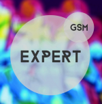 Логотип сервисного центра GSM Expert